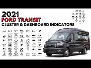 FORD TRANSIT Cluster & Dashboard Warning Lights 2018 - 2021 User Guide