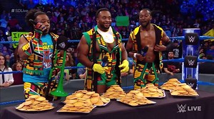 The New Day is celebrating PANCAKE TUESDAY the only way they know how on WWE SmackDown Live! | WWE