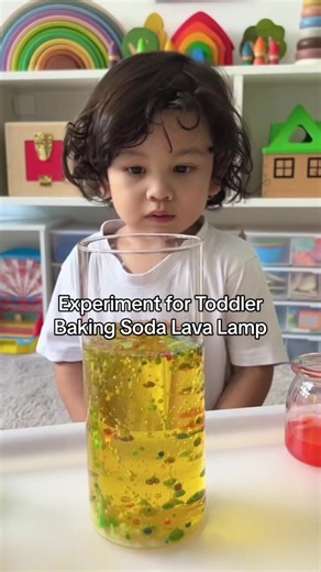Exciting Lava Lamp Science Experiment for Preschoolers