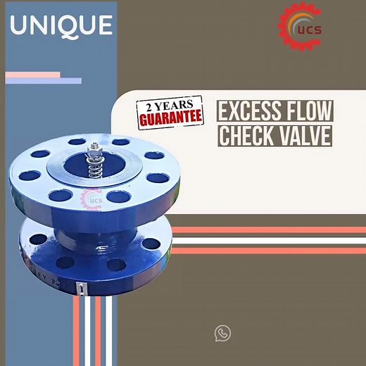 Excess Flow Check Valves - Lpg Tank Valves -#Lpg #valves - #CheckValves ‪@uniquecontrolsystems‬