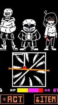 BTT FDY!!!! #undertale #sans #fangame #chara