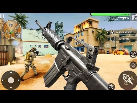 Commando Strike Game - 3D Shooting Game - Android Gameplay