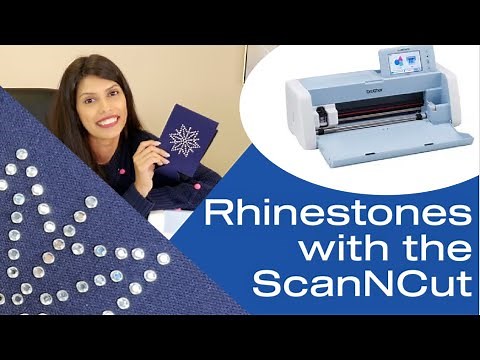Rhinestones with the Brother ScanNCut : Allbrands After Hours