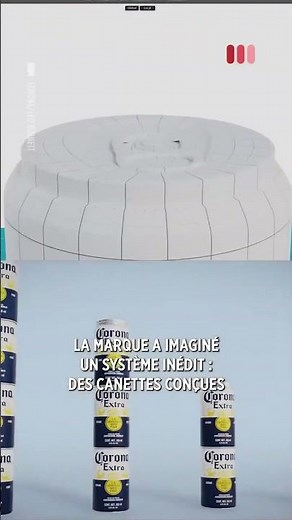 Des canettes qui se vissent pour supprimer le plastique