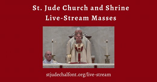 Live Stream Mass at St. Jude