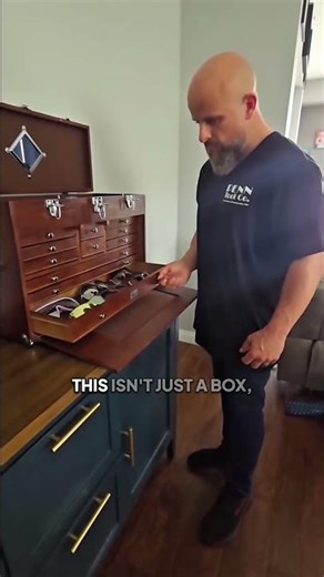 Gerstner Tool Box Watches And Sunglass Storage #metalworking #cncmill #precisiontools