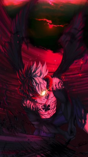 Arte Dinâmica Asta (Black Clover) Wallpaper 4K