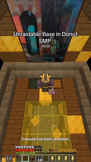 Unraidable Base in Donut SMP Gameplay