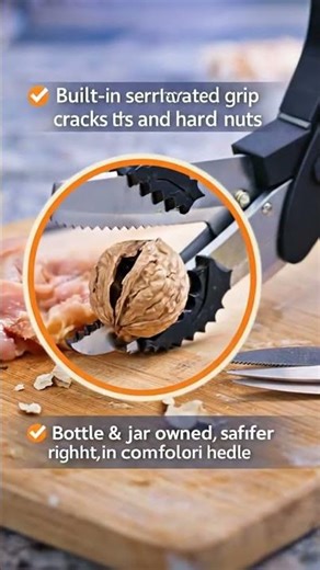 I Stopped Using My Knife After Trying This… | Multifunction Kitchen Scissors Review