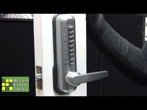 Demo: Lockey 7055 Lever Handle Latchbolt Lock