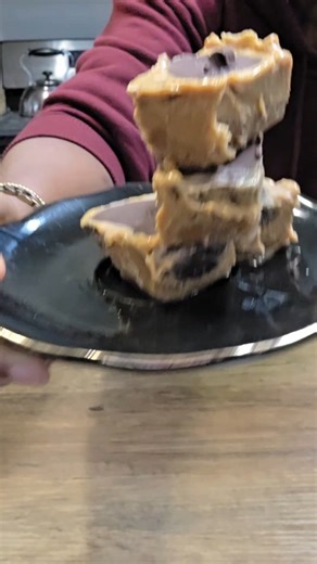 Date paste) 1 part dates to 1 part water 2 tbls peanut butter protein powder Layer Date paste 1 tbls peanut butter 1 1/2 tsp chocolate 2 walnut halves per candy Yall these things are addictive  Next time I will do chocolate at the bottom to help set the candies. Tag me if you make them #namac2 machine used Use code: helen10 to save | H2 Natural Beauty | Facebook