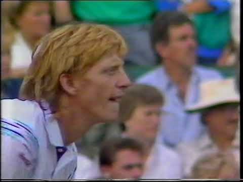 Boris Becker vs. Pat Cash Wimbledon 1988 Quarterfinal
