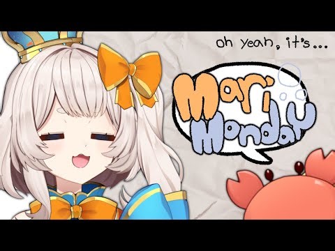 another one... it's MONDAY! MARI MARI MONDAY!