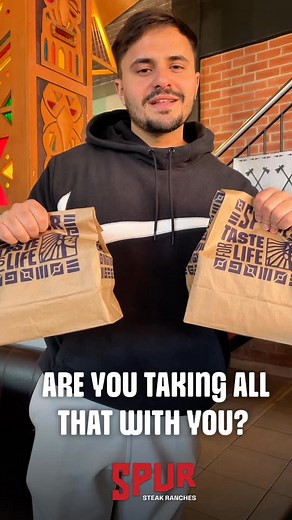 POV: You were full. And still, you heard yourself say: “Can I get that to-go?” 🍟🤭 That’s the Spur taste effect for real. Head over to Tulsa Spur and experience the effect for yourself 😋 | Spur Steak Ranches