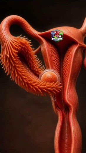 The incredible journey of the egg through the human body #Ovulation #Anatomy #Health #Science