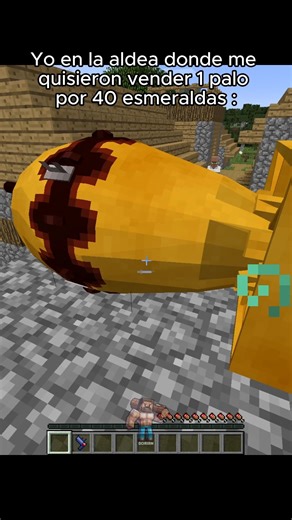 623K views · 10K reactions | 40 esmeraldas no gracias 螺#minecraft #minecraftfunny #minecraftmemes #humor #videogames #minecraftpc #minecraftrtx #minecraftshaders | Dorian Builds | Facebook