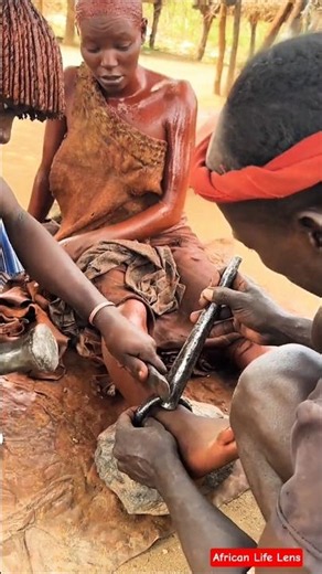 The Ancient Art of African Metalworking! 😲🔨 #shorts