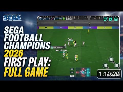 Sega Football Champions 2026 First Play: Full Gameplay