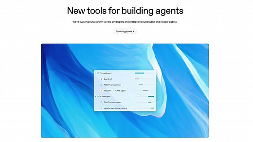 OpenAI、新API「Responses API」と「Agents SDK」を発表――AIエージェント開発を加速 | Ledge.ai