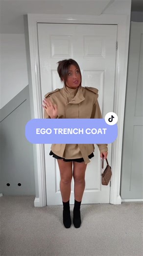 The Chicest EGO Trench Coat for an Effortlessly Stylish Look