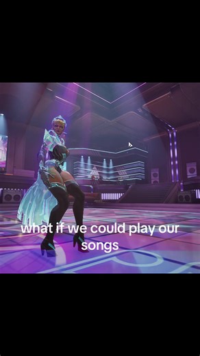that would be awesome, even if we could pnly turn down the original music #emmafrost #marvelrivals #marvel #disco #lovepotion