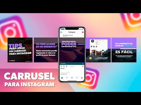 Como crear CARRUSEL 🎠 para Instagram desde Cero 🔥 | Social Media Post Tutorial