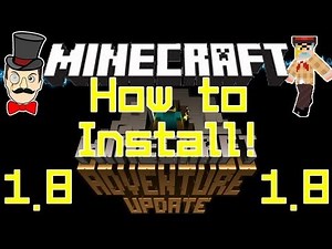 How to Install Minecraft 1.8 TUTORIAL! Keep Your Old Maps & Data!
