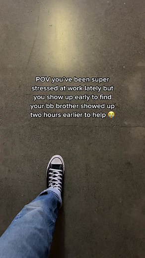 Brother's Heartwarming Gesture for Stress Relief
