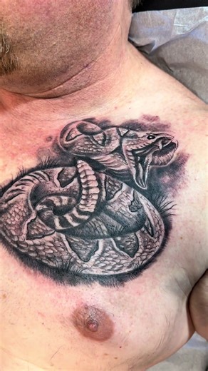 Rattle Snake Tattoo Design for Jimmy