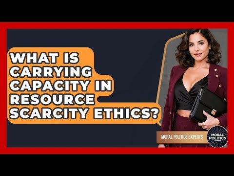 What Is Carrying Capacity In Resource Scarcity Ethics? - Moral Politics Experts