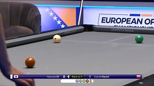 Two away! 🙌 Naoyuki Oi has five break and runs and can't miss a ball at the moment! 👊 #EuropeanOpenPool 🇪🇺 | Matchroom Pool