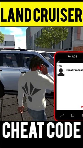 Land Cruiser car 🚗 cheat code 😲#indianbikedriving3d #trending #viral #ytshorts #shorts