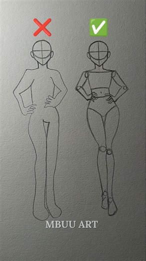 Drawing body pose Tutorial✏️ #drawing #tutorial #howtodraw #body #art