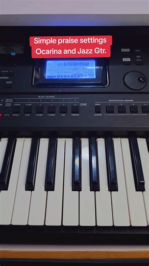 Simple Praise Settings for Yamaha PSR E473