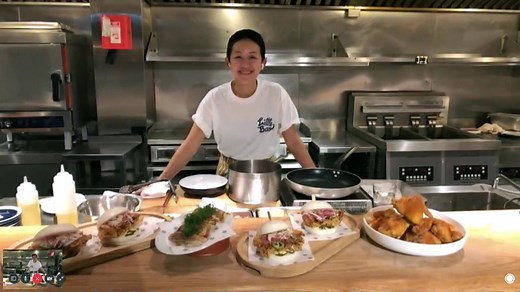 Chef May Chow, owner of popular Hong Kong restaurants Little Bao and Happy Paradise, teaches Hoda and Jenna how to make delicious dumplings. | TODAY with Jenna & Sheinelle