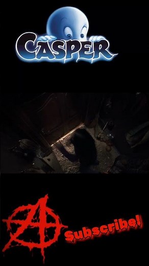 Casper (1995) -Kat falls on Casper Scene! #casper