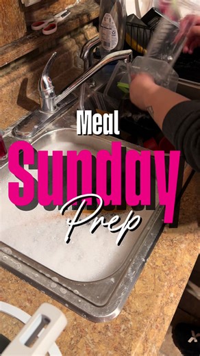 Meal prep S U N D A Y. #mealprep #sunday #fyp #fitnessjourney #plussize