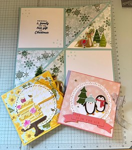 Make a Four-Square Fun Fold card! It’s easier than you might think 😃. Follow my page for live tutorials and loads of card making ideas 💡 #funfoldcards #cardmakingideas #cardmaking #cardmakinginspiration #cardmakinghobby #tutorials #sharewhatyoulove | The West Coast Papercrafter