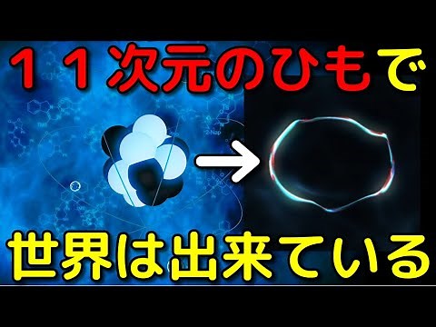 世界は11次元のひもで出来ていた!?【超ひも理論】