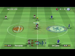 Pro Evolution Soccer 6 - AC Milan vs Chelsea | PS2