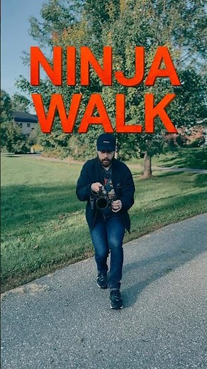 No gimbal? No problem! Learn the Ninja Walk (no, we didn’t name it)