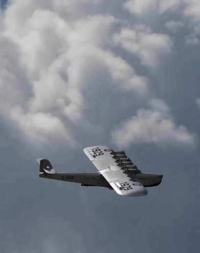 22K views · 203 reactions | 12 engines gigantic self build rc Scale flying boat dornier do x flight demonstration | Rc Media | Facebook