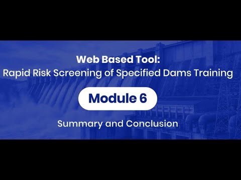 6. Web Based RRSSD Training by NDSA - Module 6: Summary and Conclusion