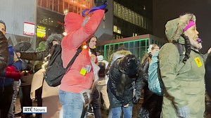 29K views · 154 reactions | Dozens of protesters demonstrated in The Hague as the Dutch Prime Minister announced toughened #Covid19 measures, which come as hospitals in the Netherlands warn they are being overwhelmed | https://bit.ly/3rdMg99 | RTÉ News | Facebook