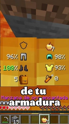 INVENTORY HUD 100% #minecraft #inventario #mod #addon