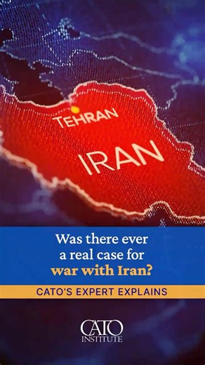 Was there ever a real case for war with Iran? Cato’s expert explains. #shorts