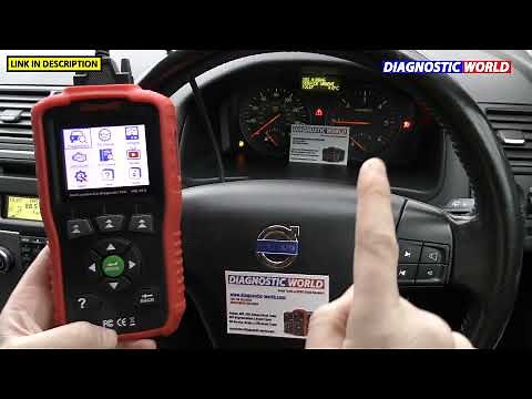 Reset SRS Airbag Service Urgent message iCarsoft VOL V1.0 Volvo & Saab