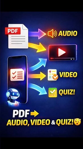 Turn Any PDF Into a Video 🤯 | Google NotebookLM Magic ✨