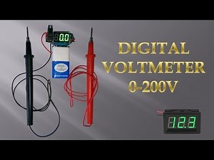 Mini Digital Voltmeter