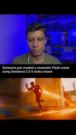 A Corrida do Flash Refeita Por IA? #theflash #dccomics #superheróis #dceu #nerd #react #dcuniverse